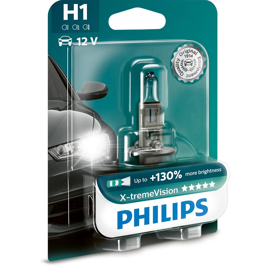 Philips X-tremeVision +130% H1 Glühlampe, 1 Stück - ATU