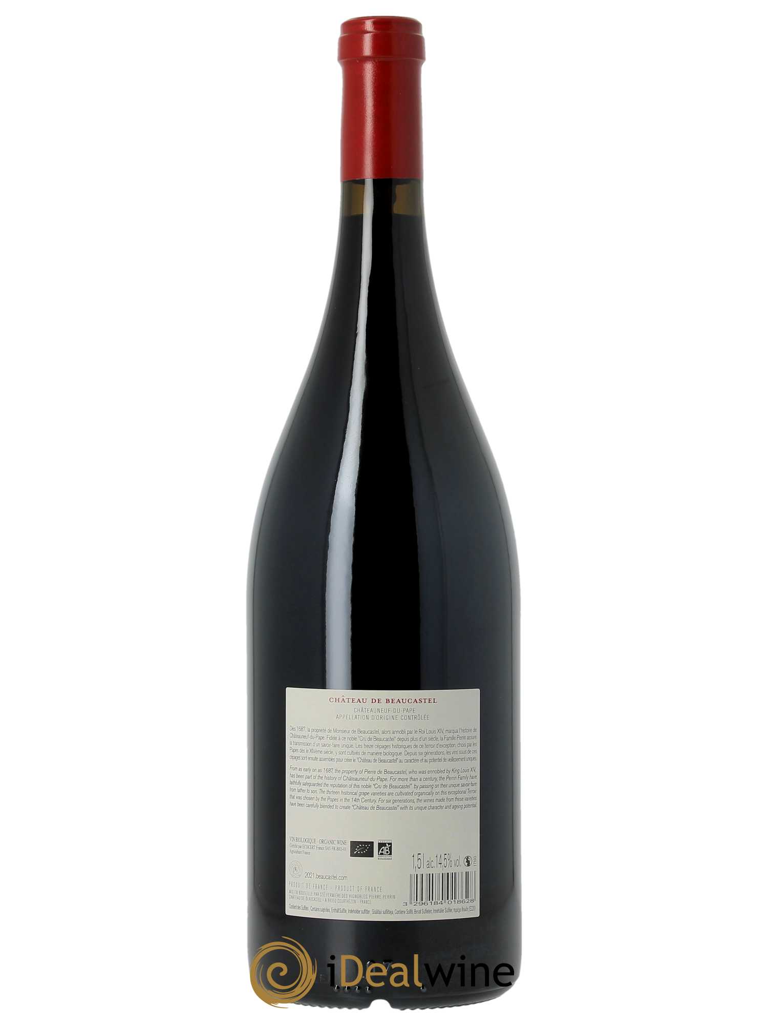 Châteauneuf-du-Pape Château de Beaucastel Famille Perrin (CBO à partir de 3 MG) 2021 - Lot de 1 Magnum