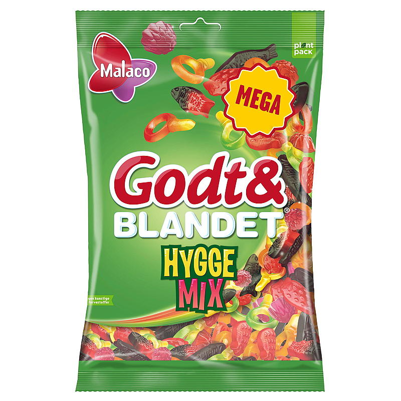 Malaco Godt & blandet 520 g Hygge mix Malaco