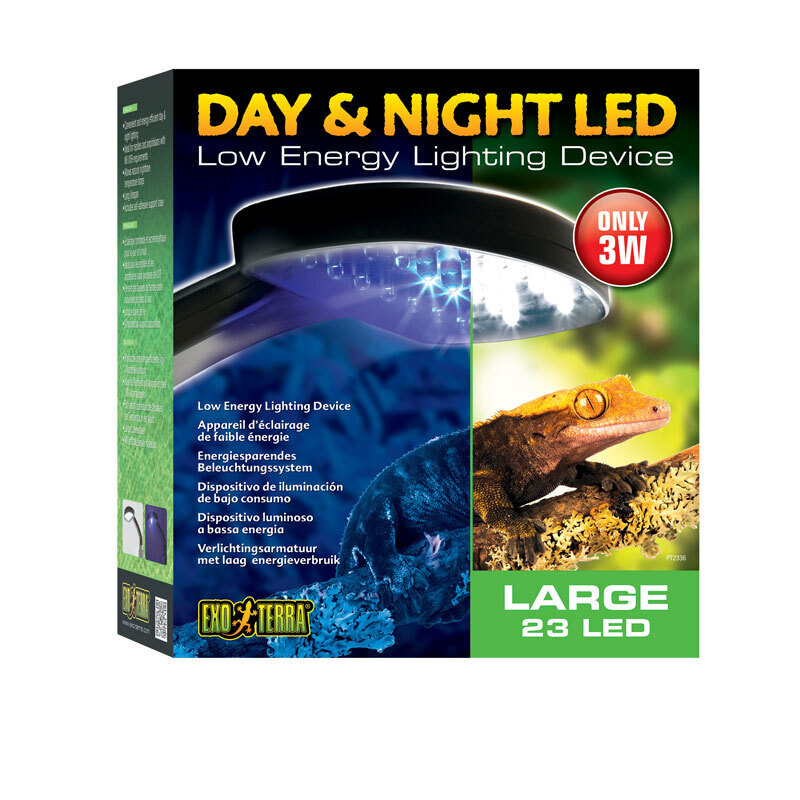 Exo Terra Beleuchtung Exo Terra LED Tag und Nacht inkl. Halterung L