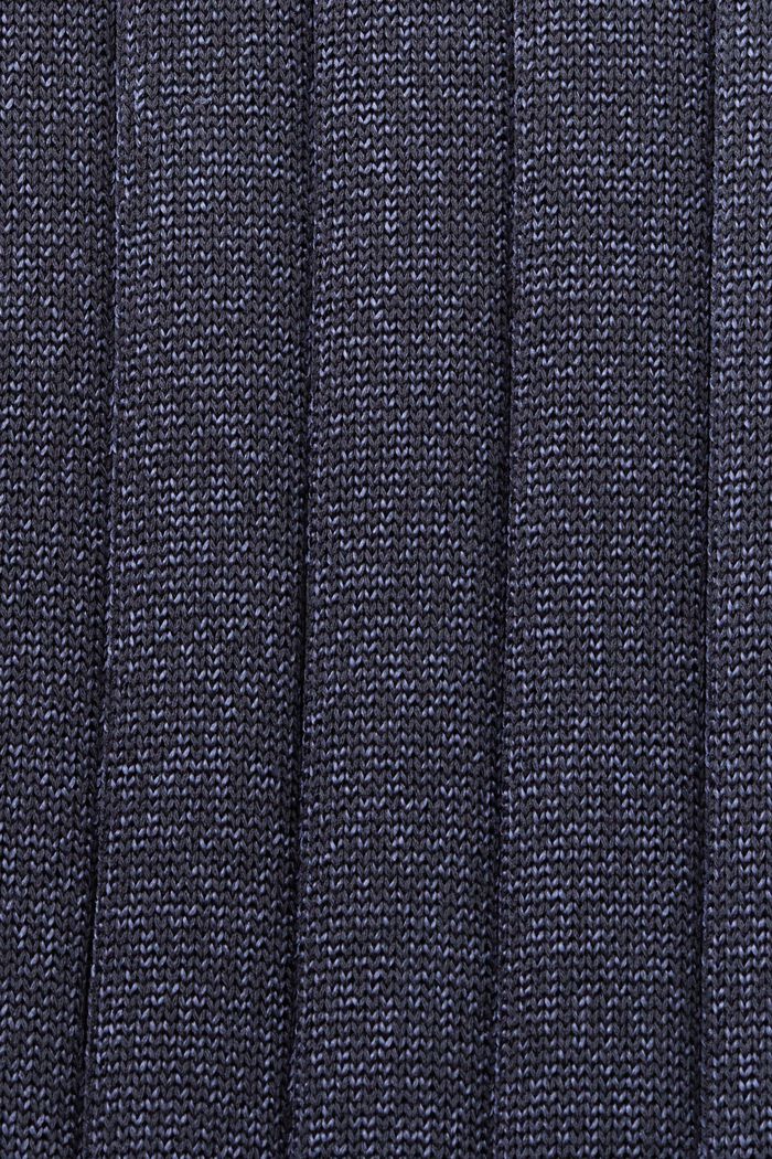 Rippstrickkleid mit Glitter-Effekt