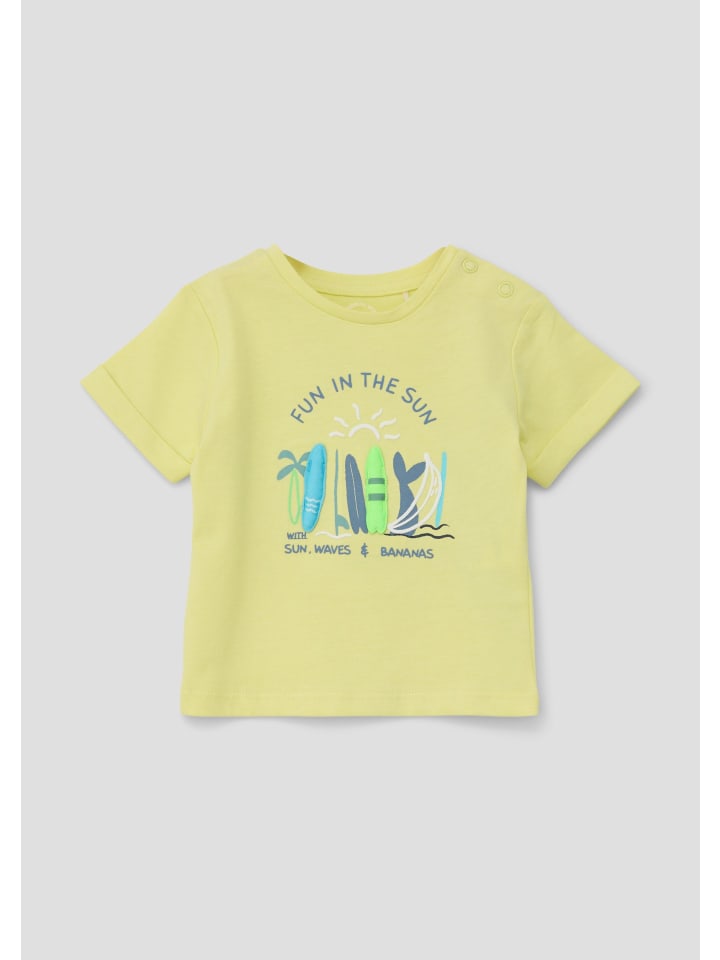 s.Oliver T-Shirt kurzarm in Gelb günstig kaufen