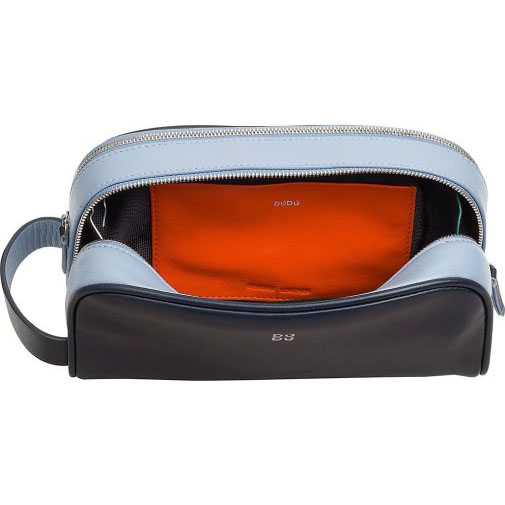 Dudubags Thani Kosmetiktasche Leder 21 cm