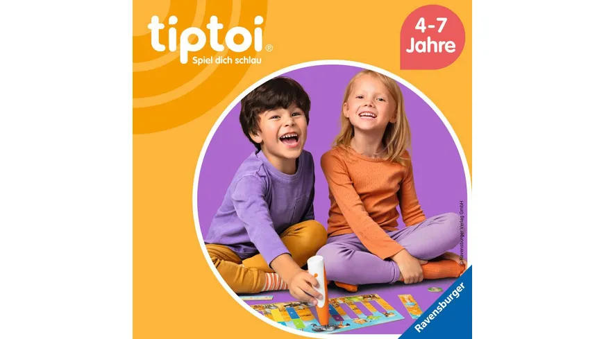 Ravensburger tiptoi - Der verrückte Rechen-Zoo - Lernspiel ab 4 Jahren