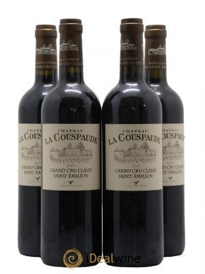Château la Couspaude Grand Cru Classé  2007 - Lot de 4 Bouteilles