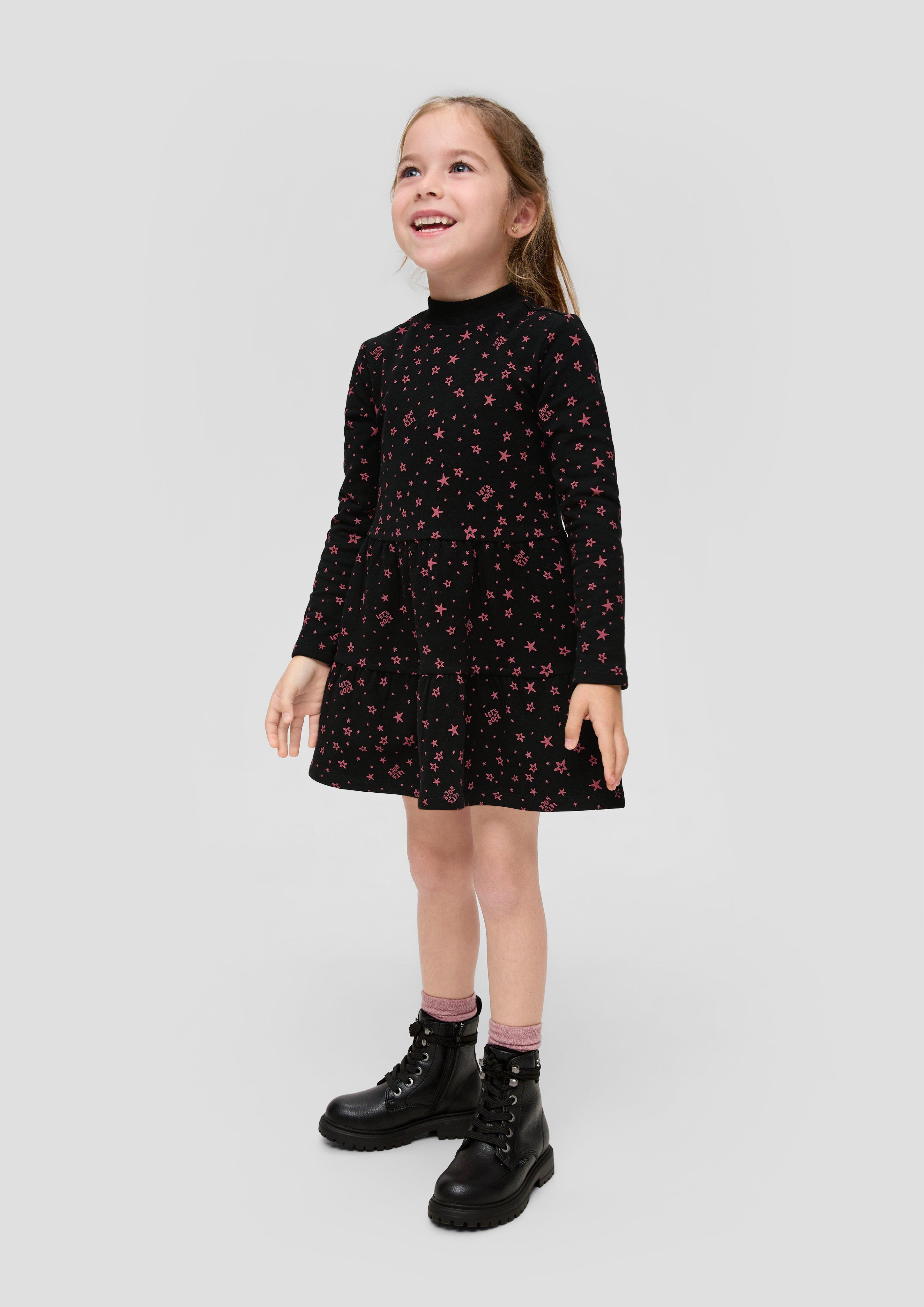 Sweatkleid mit Volants  2137390-99A2