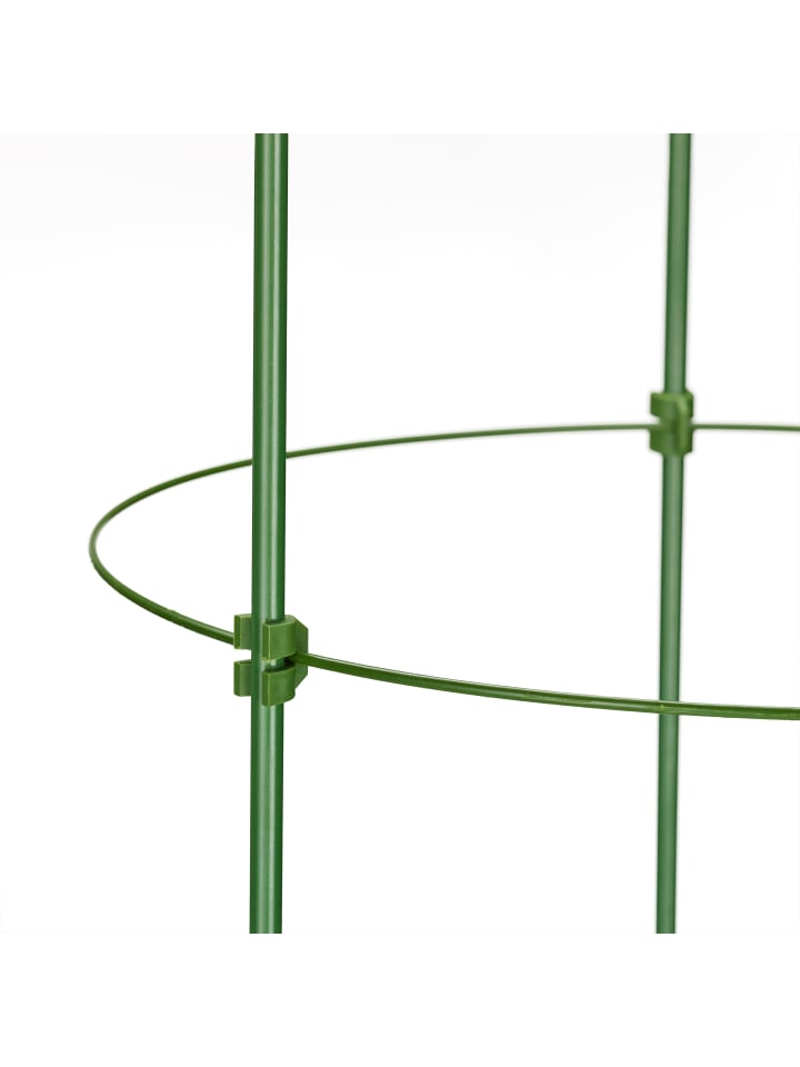 relaxdays 3 x Rankhilfe in Grün - (H)150 x Ø 28 cm günstig kaufen onesize
