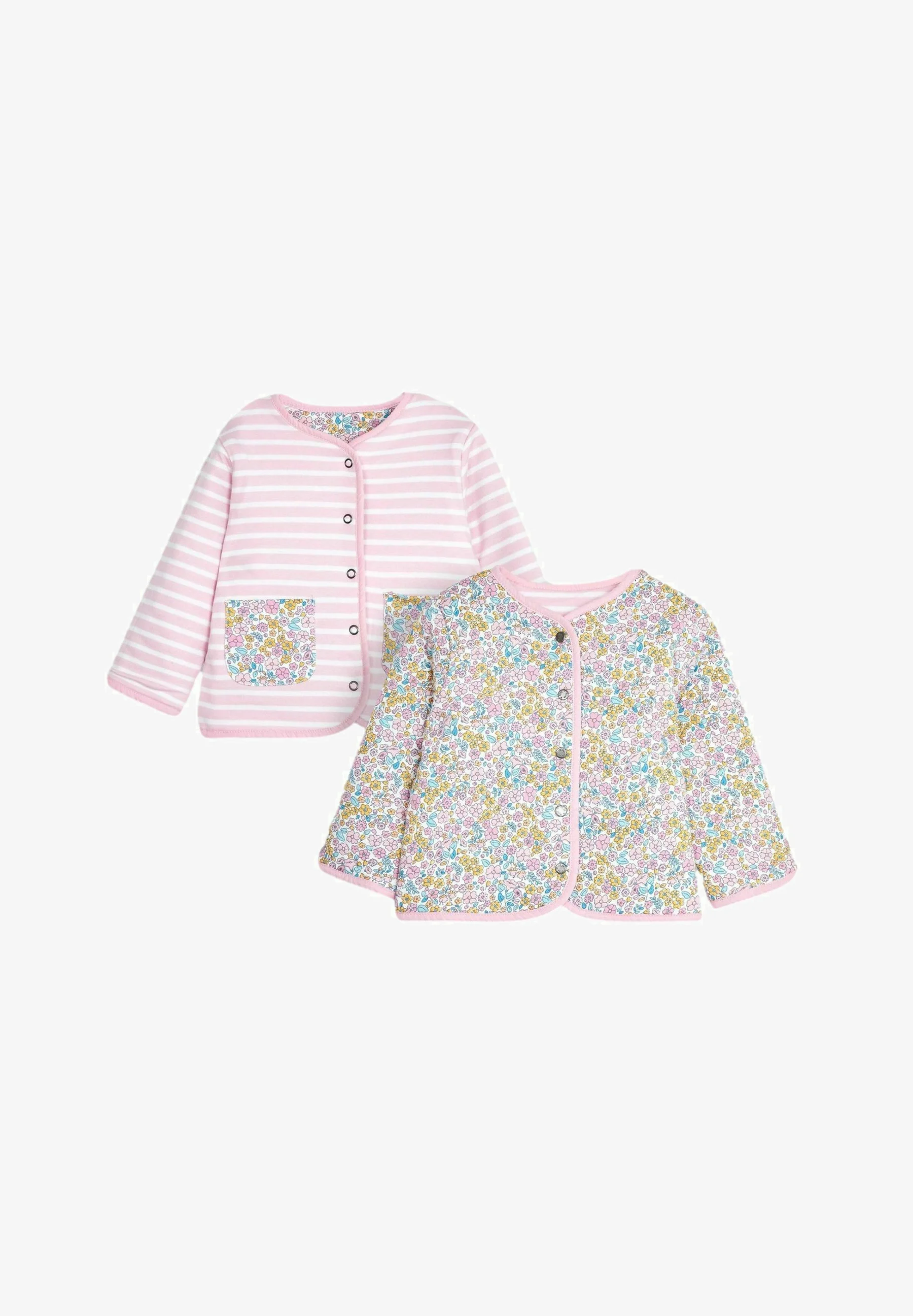 JoJo Maman Bébé JUNGLE FLORAL REVERSIBLE REGULAR FIT - Chaqueta de invierno