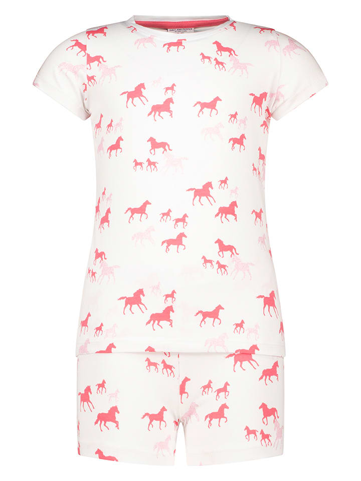 Salt and Pepper Pyjama in Weiß günstig kaufen