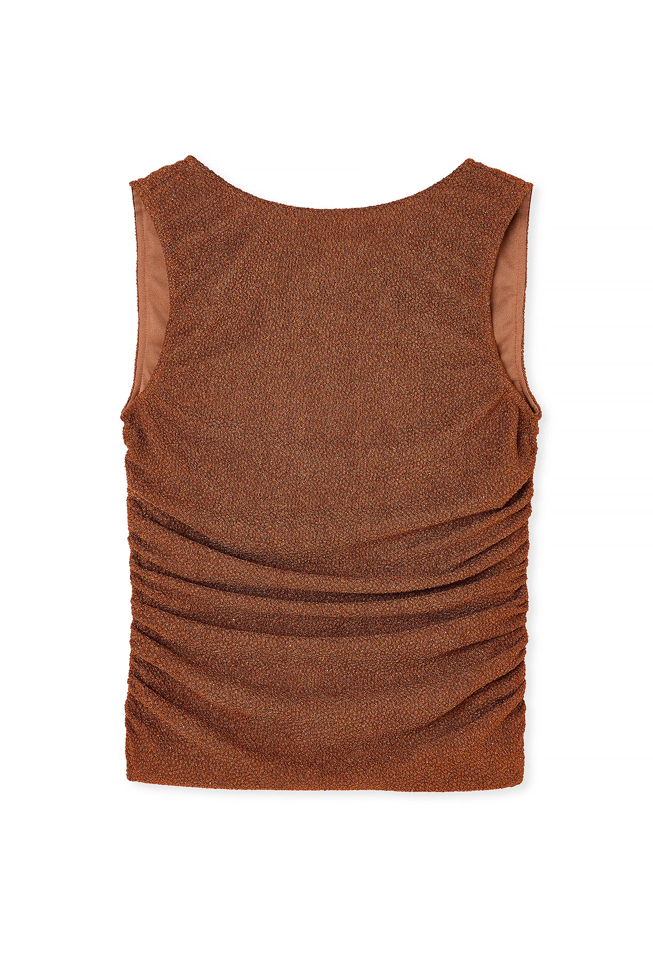 Drapiertes Glitzer-Top