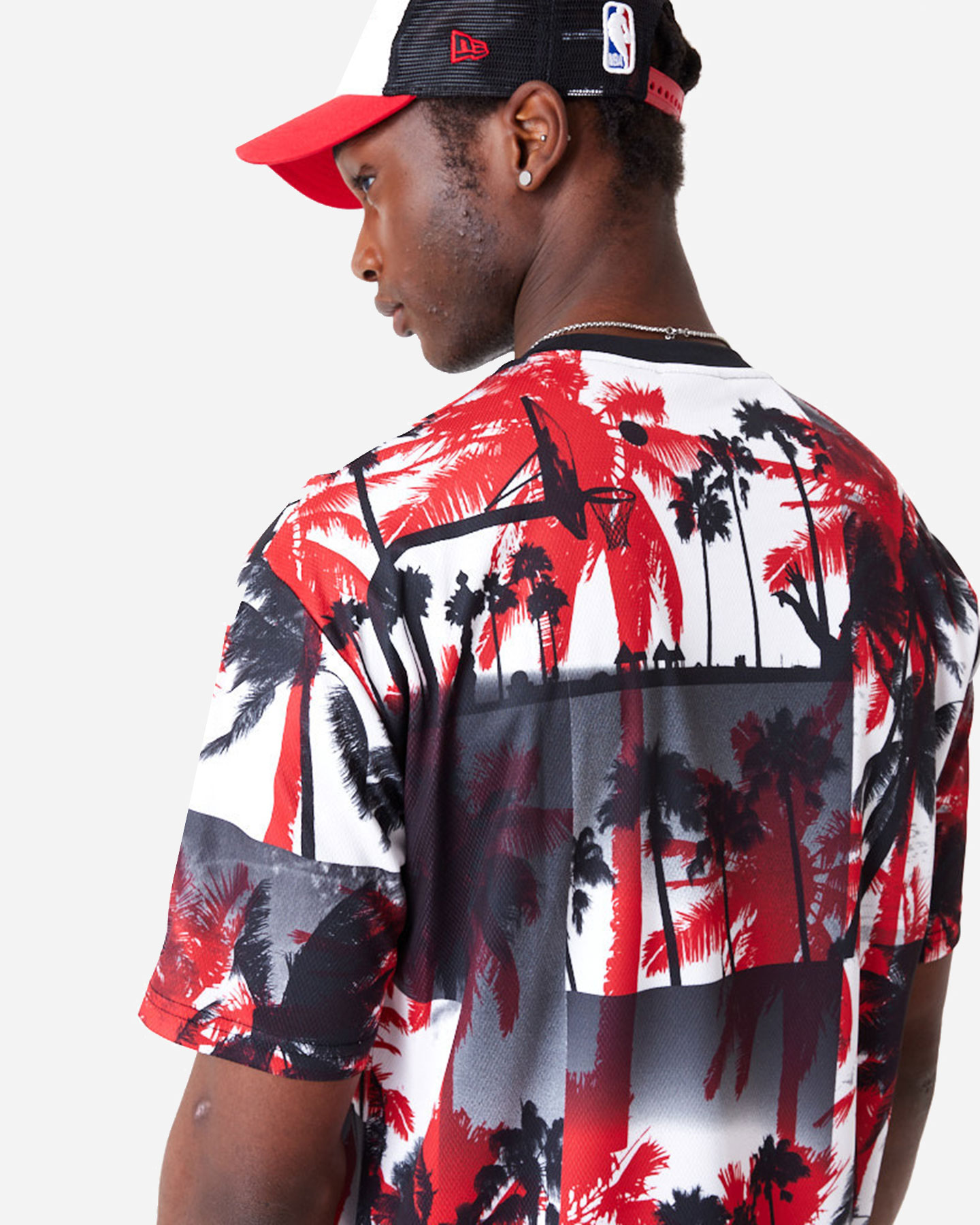 Tričko New Era Palm Tree Chicago Bulls M 60502576