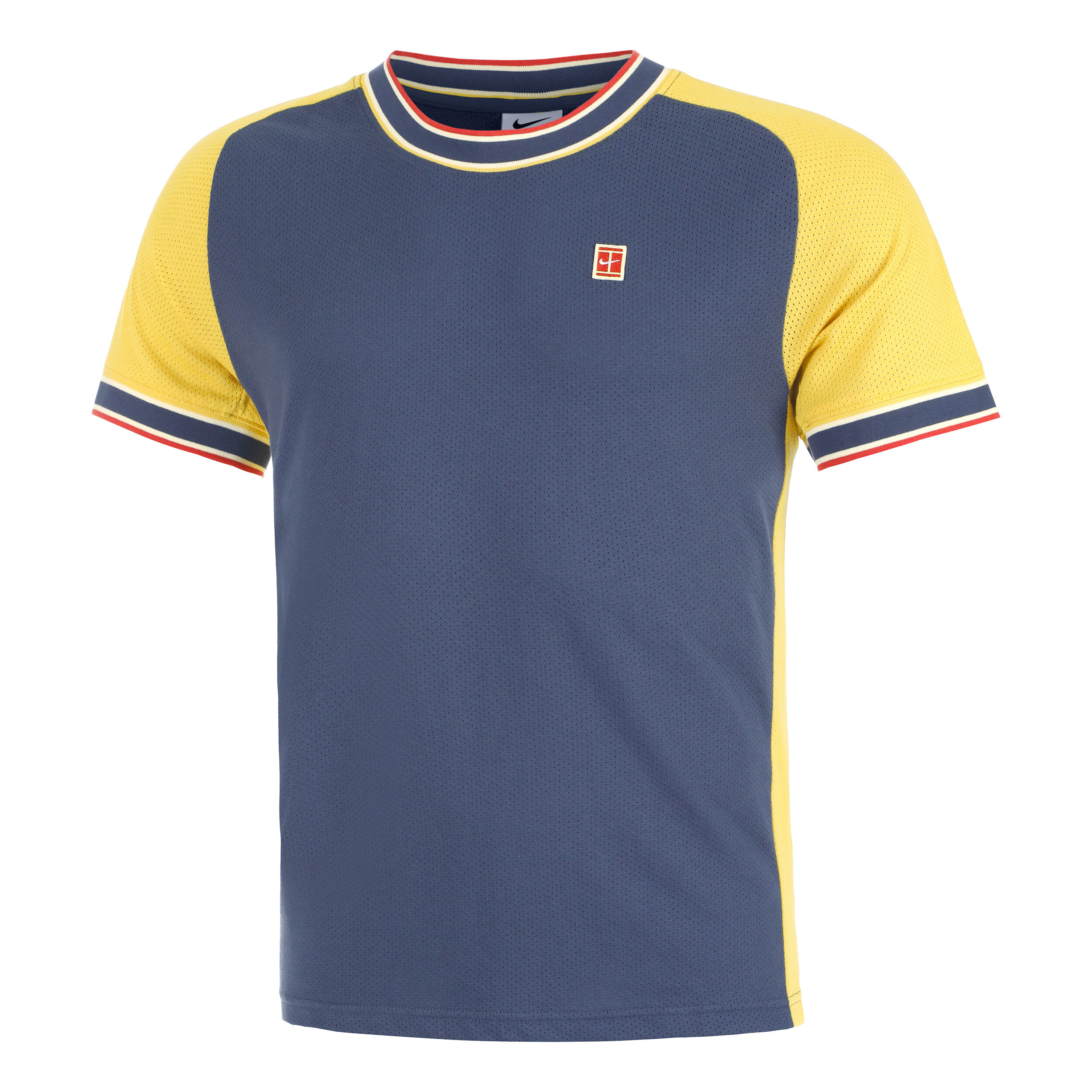 Court Heritage T-Shirt Herren - Dunkelblau, Mehrfarbig