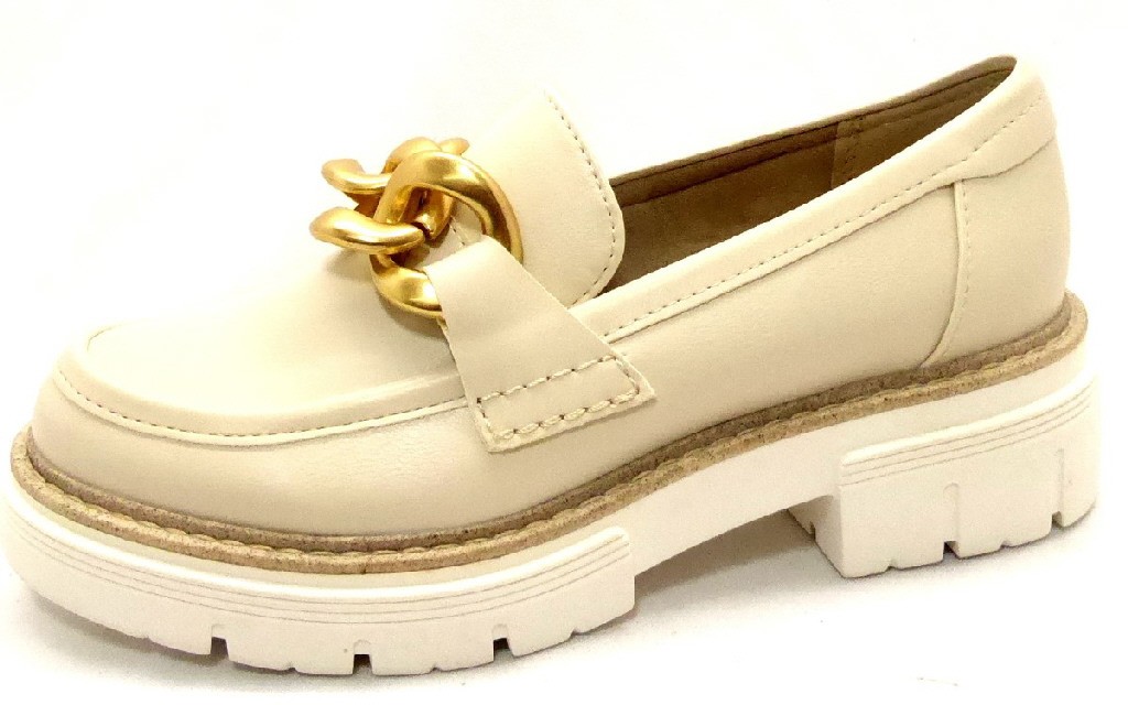 MARCO TOZZI Sportliche Slipper beige