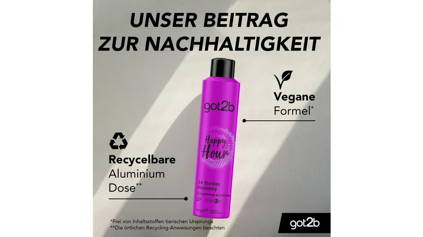 GOT2B Haarspray Happy Hour 24 Stunden 300 ml 300 ml