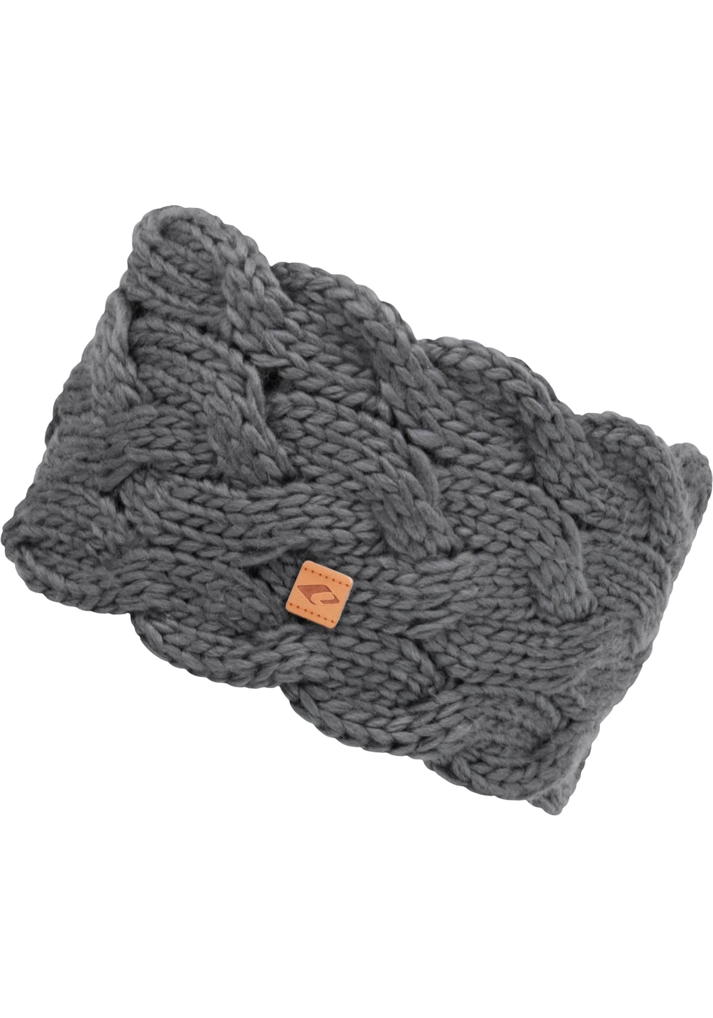chillouts Stirnband Lexi Headband Zopfmuster, extra breit, gefüttert