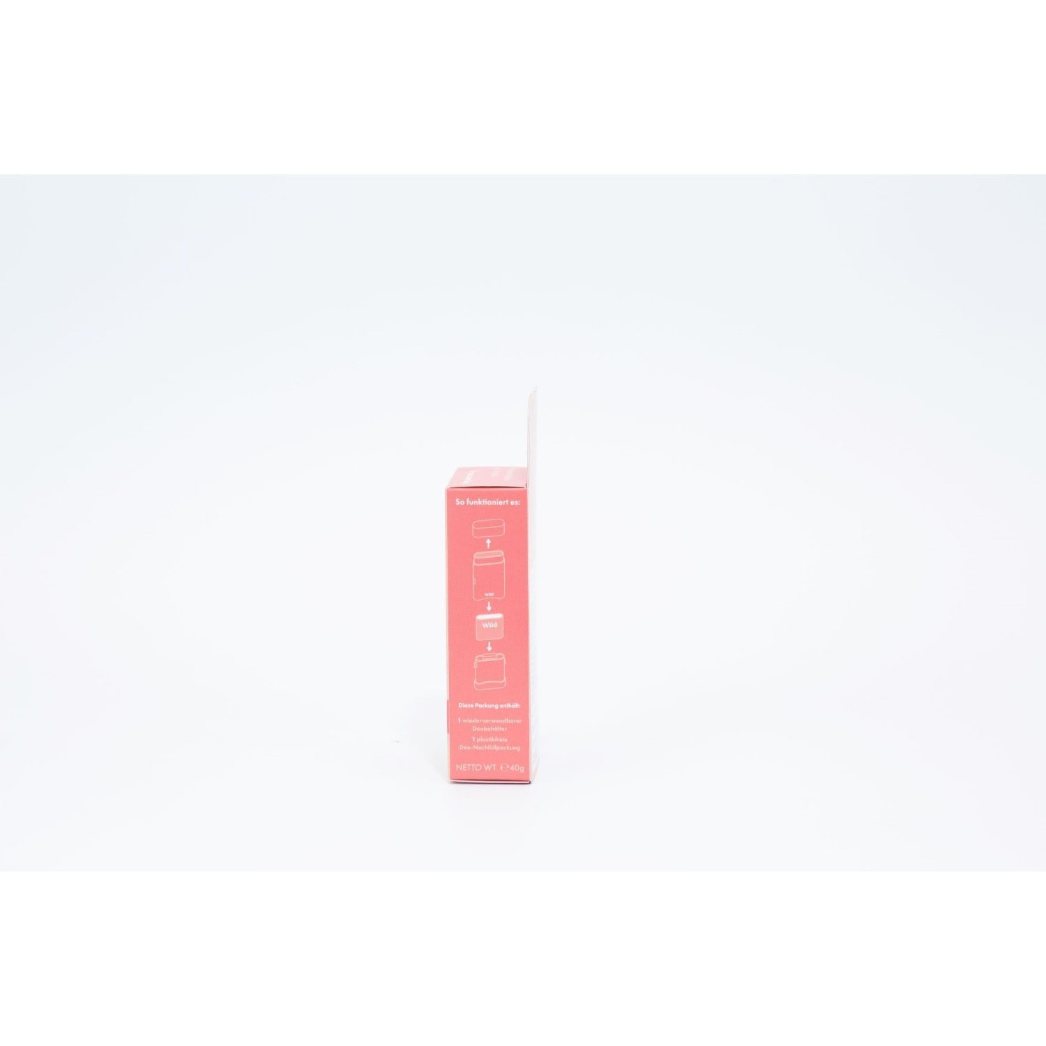 Deo Startpaket: Behälter Coral & Orange Refill Deo