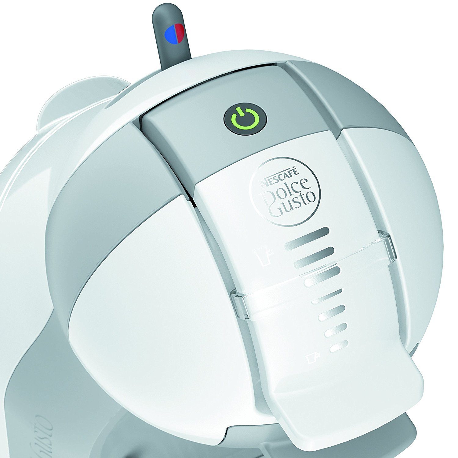 Krups Kaffeepadmaschine Nescafé Dolce Gusto Mini Me, 0.8l Kaffeekanne, Papierfilter 1x1, Abnehmbarer Tank