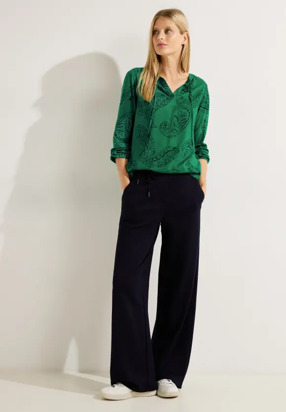 CECIL Paisley Viskose Bluse