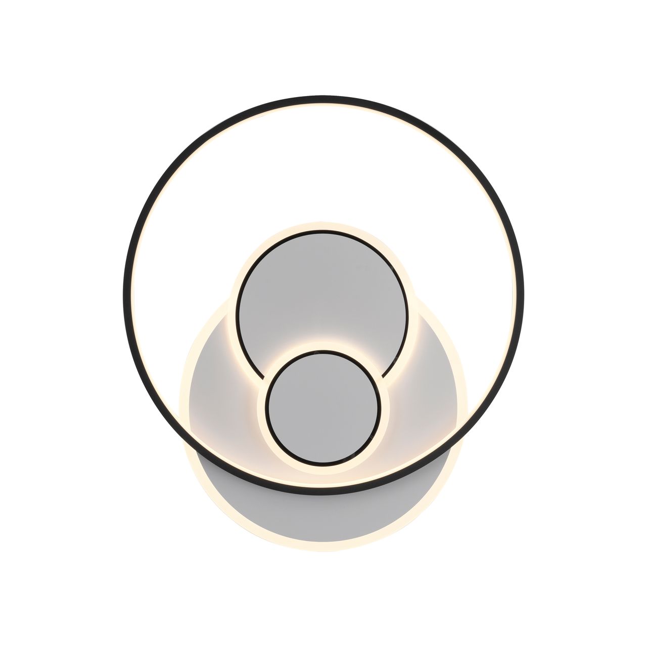 Paul Neuhaus LED Deckenleuchte MAILAK, 1x LED-Board/18Watt   1x LED-Board/9Watt, Weiss