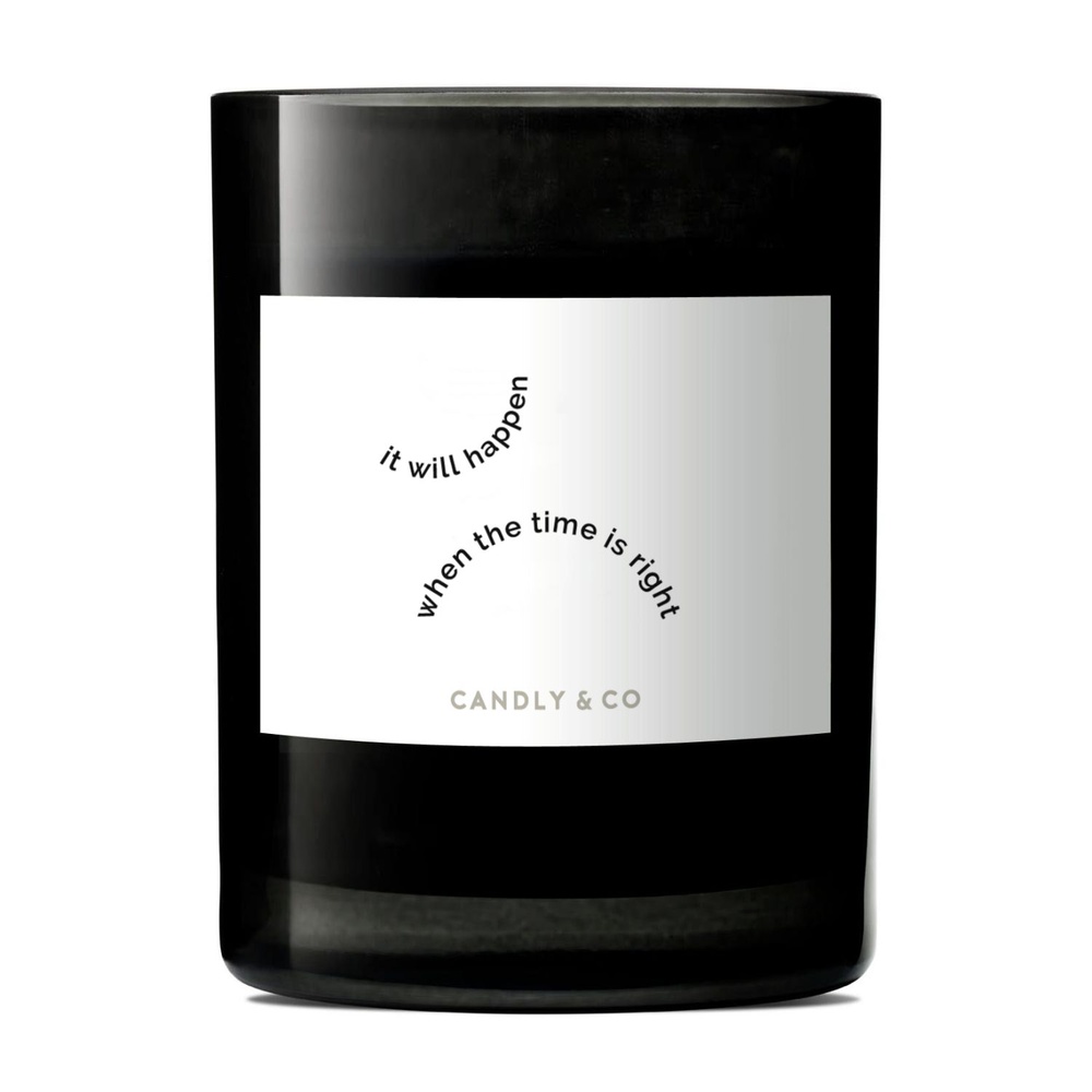 candly&co Bougie No.3 It will happen when the time is right. Bougie