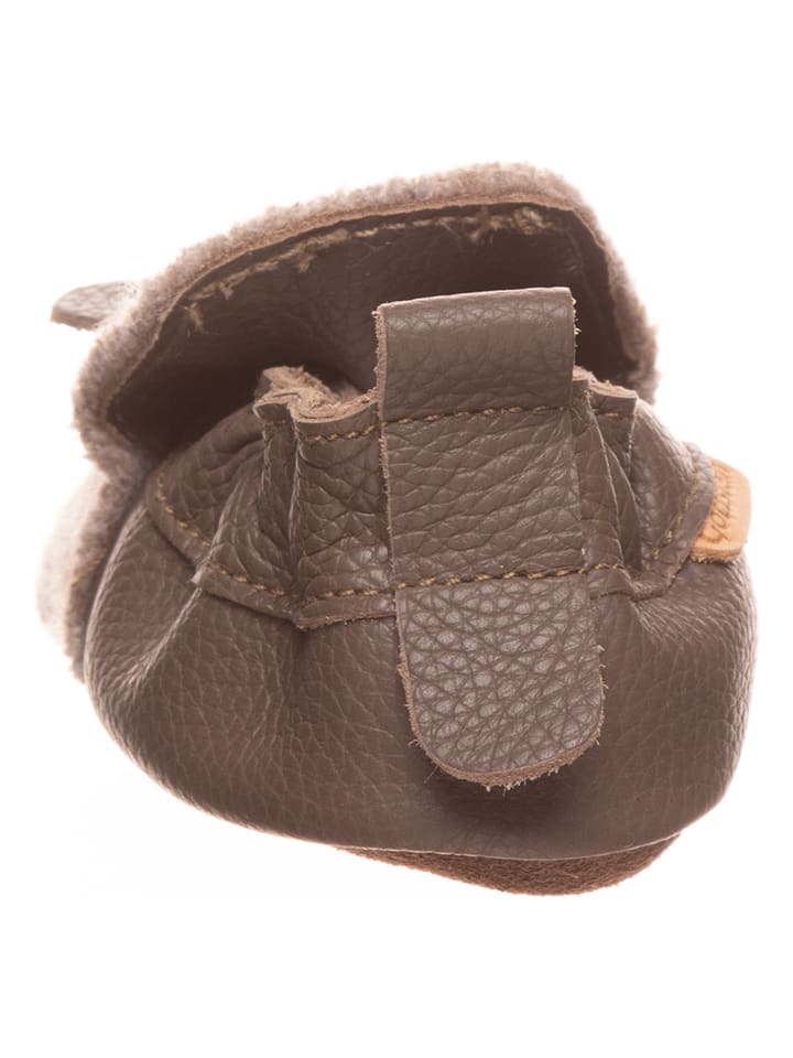 kitz-pichler Krabbelschuhe in Beige/ Hellbraun günstig kaufen