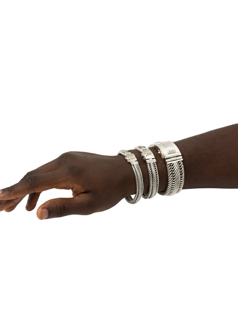 Buddha to Buddha Edwin Small silver link bracelet