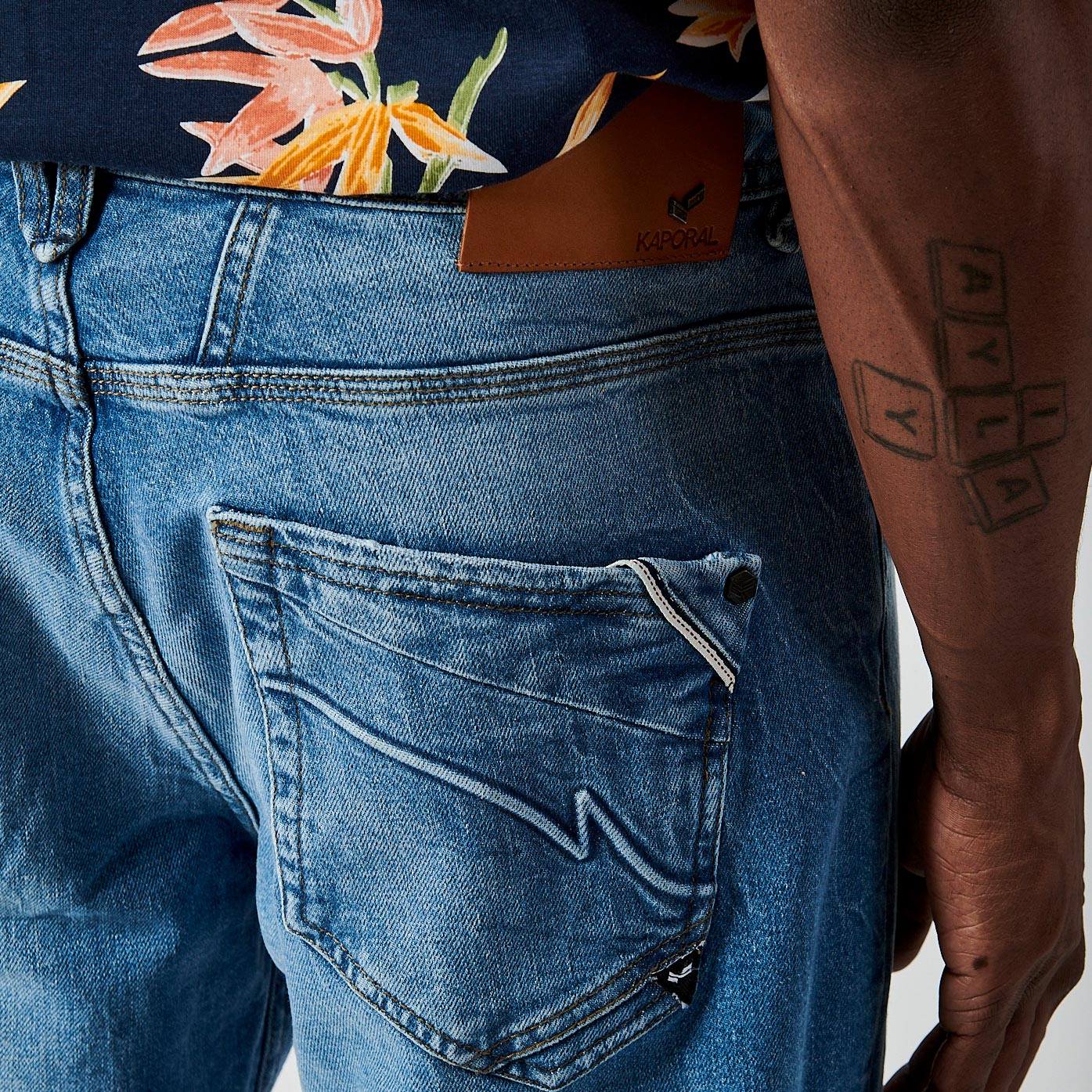 DUSTY  Jean straight Homme