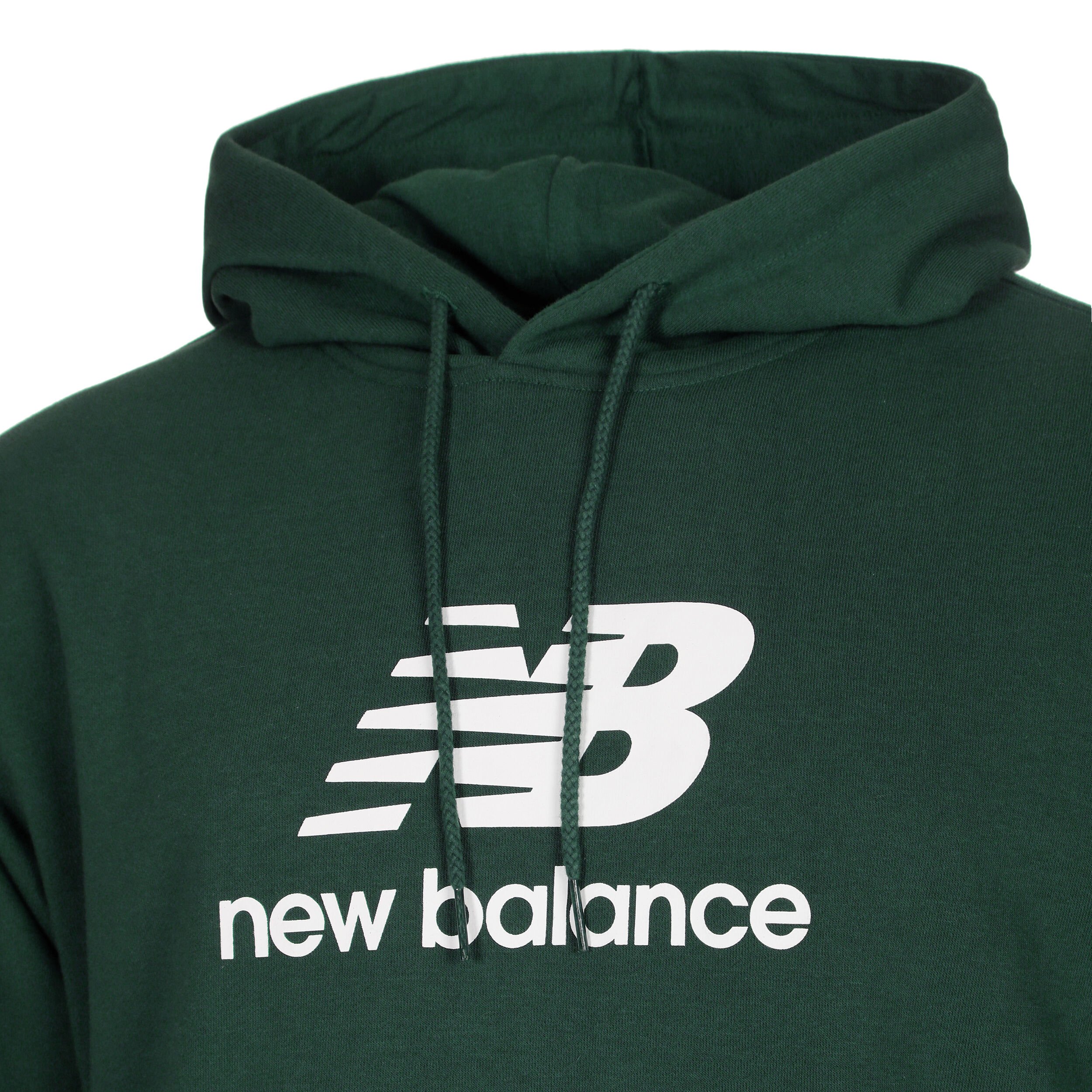 French Terry Logo Hoody Herren - Grün