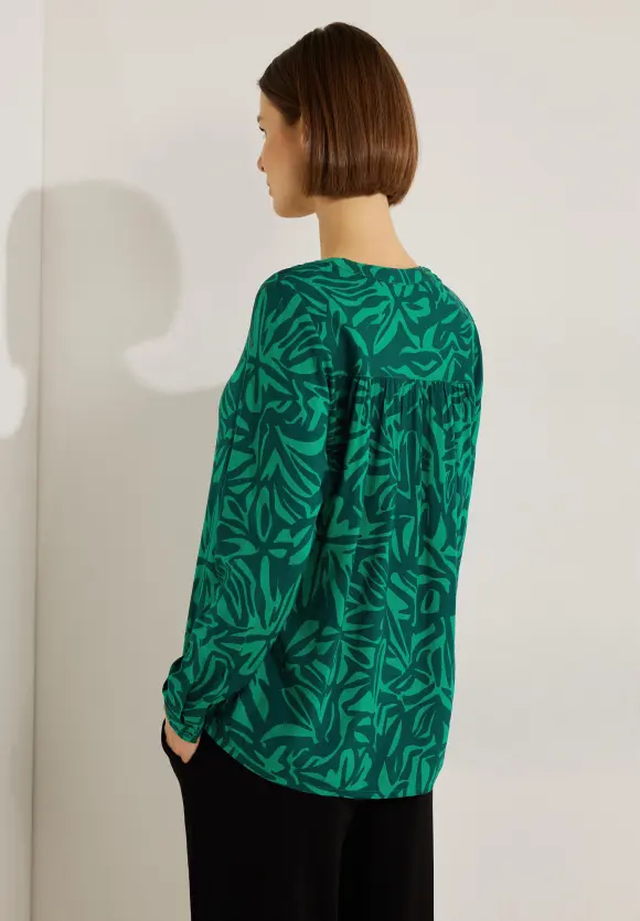 CECIL Viskosebluse mit Print