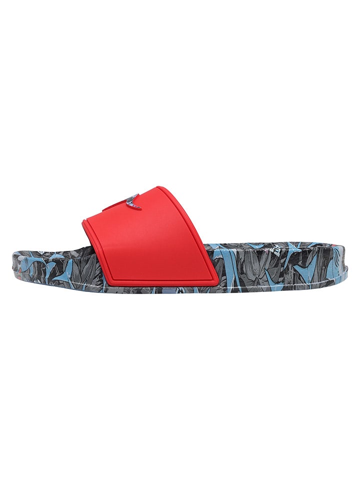 Kangaroos Pantoletten in Rot/Blau günstig kaufen