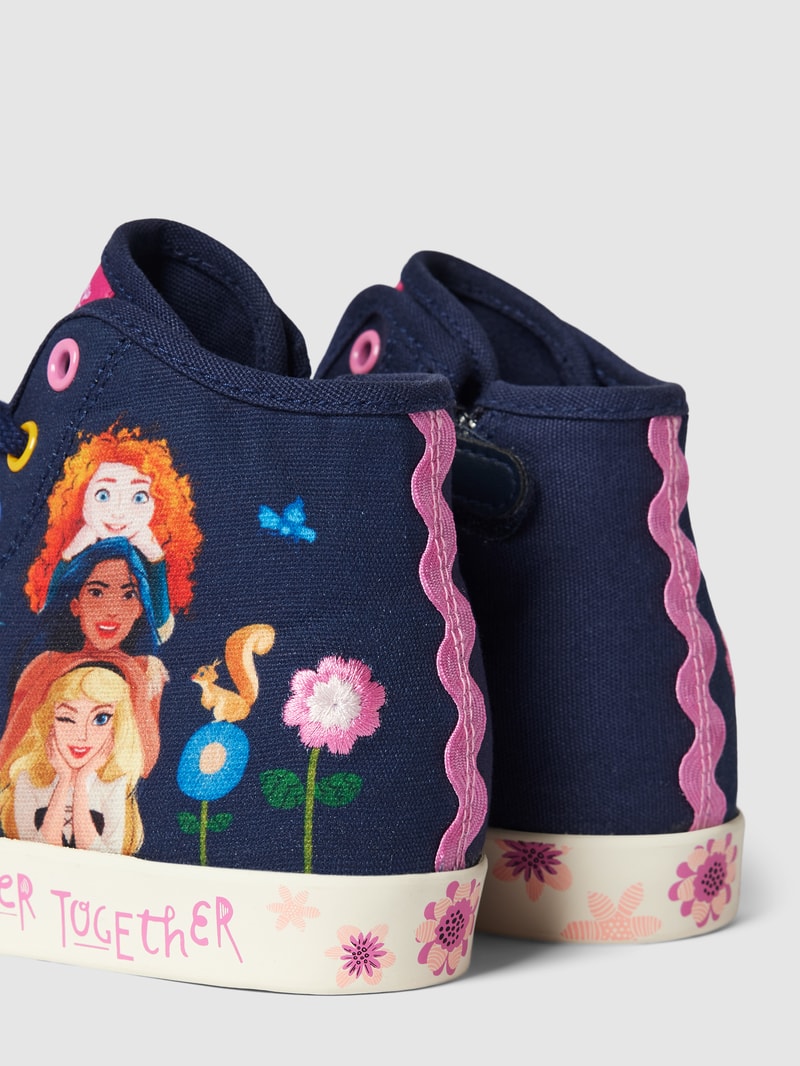Sneaker mit Print Modell 'CIAK GIRL' in marineblau