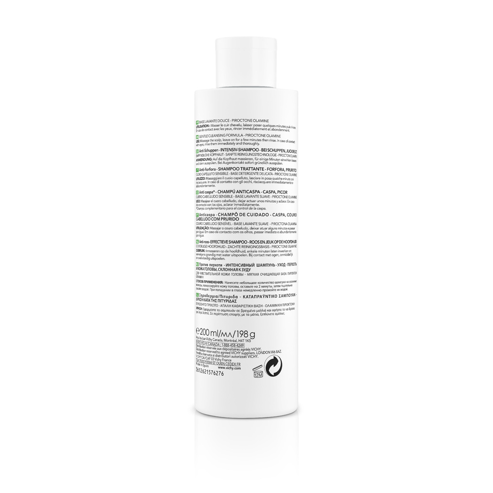 Vichy Dercos Technique Shampooing traitant pellicules & démangeaisons cuir chevelu sensible