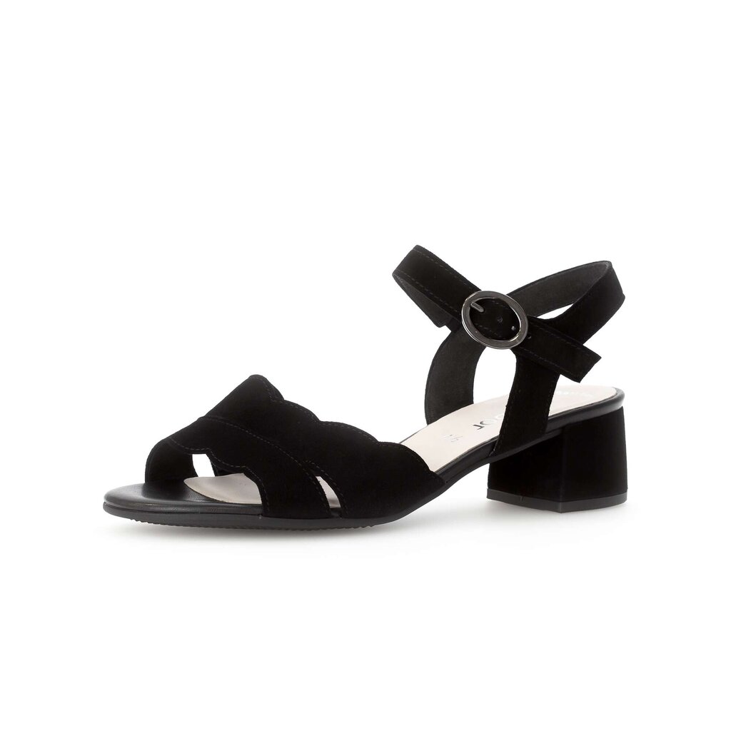 Gabor fashion Riemchensandale schwarz