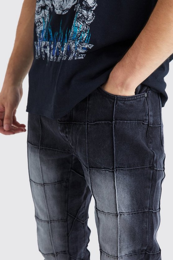 Tall Slim-Fit Schlagjeans