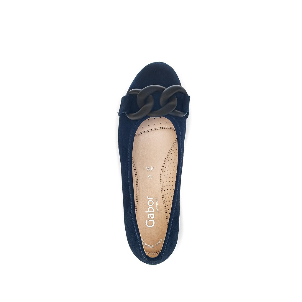 Gabor comfort Sportliche Ballerina blau