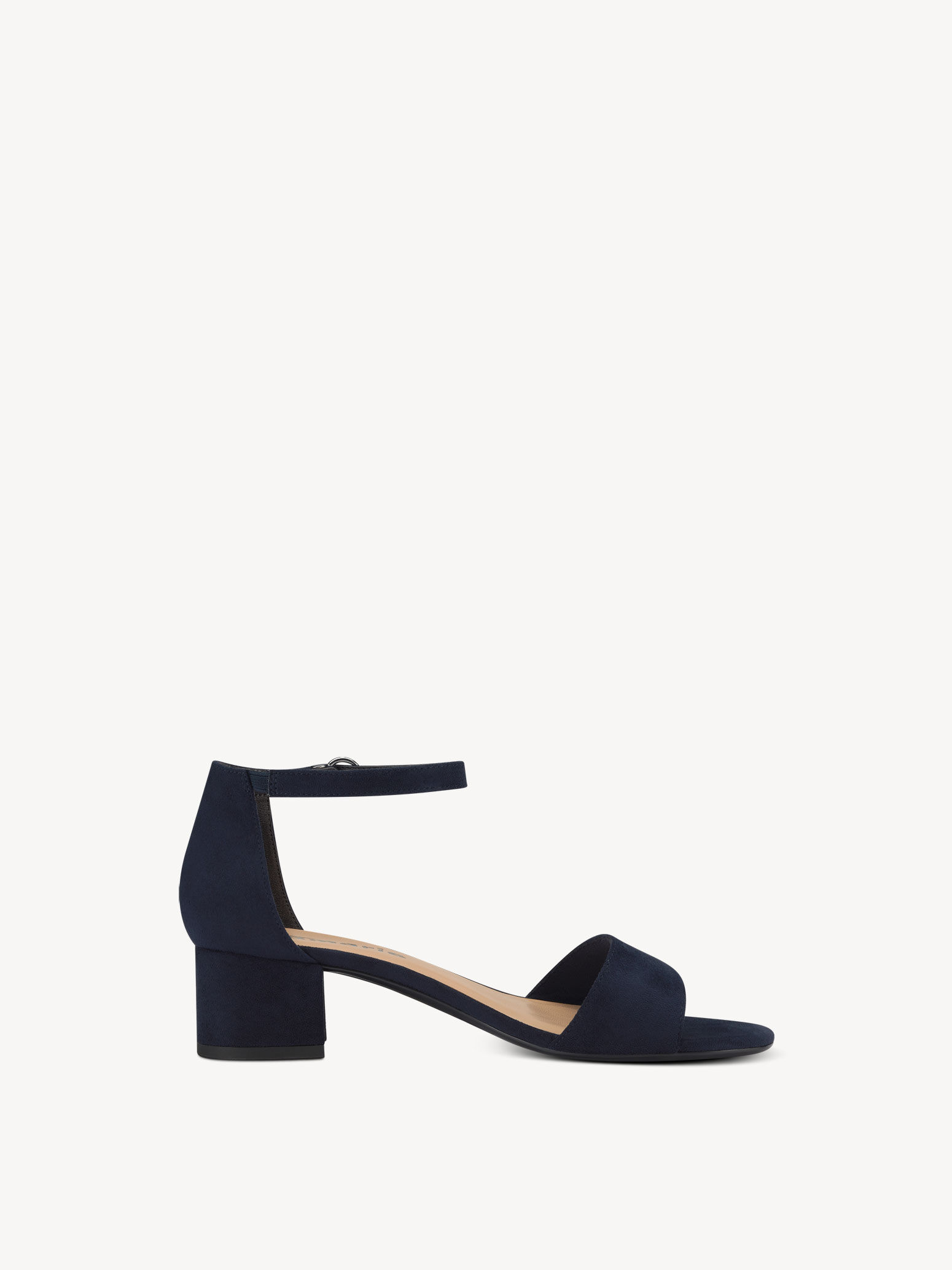 Sandale à talon - bleu