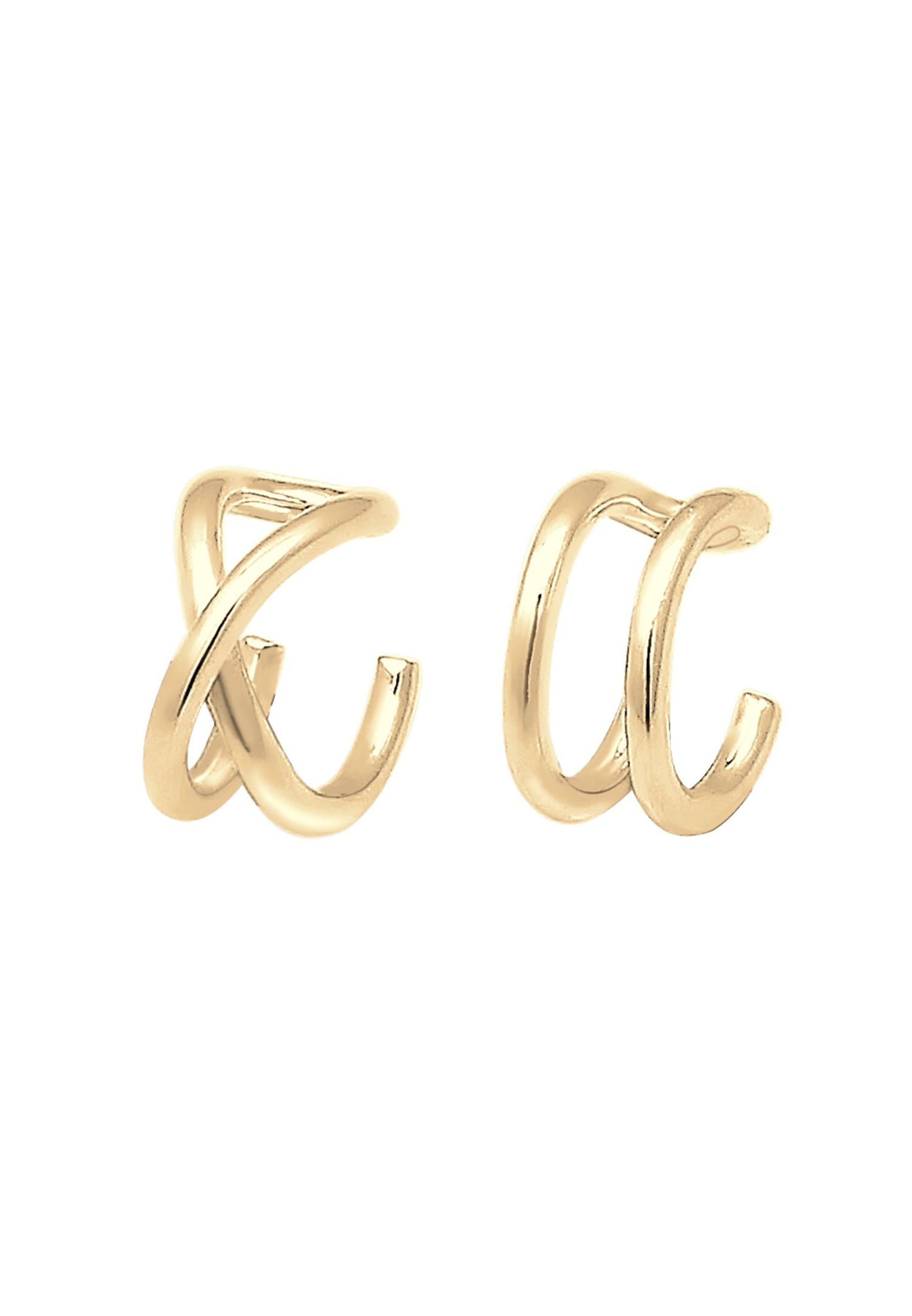 Elli Ohrringe Basic Trend Set Earcuff Klemme Minimal 925 Silber
