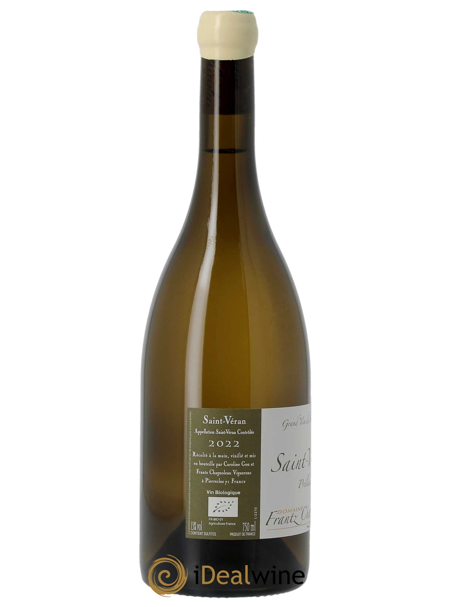Saint-Véran Prélude Frantz Chagnoleau (Domaine)  2022 - Lot de 1 Bouteille
