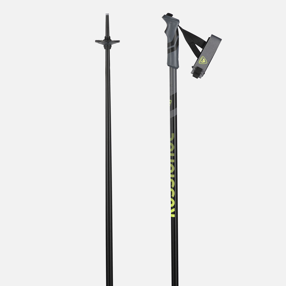 Skistöcke Rossignol Tactic R-Clip Black Lime