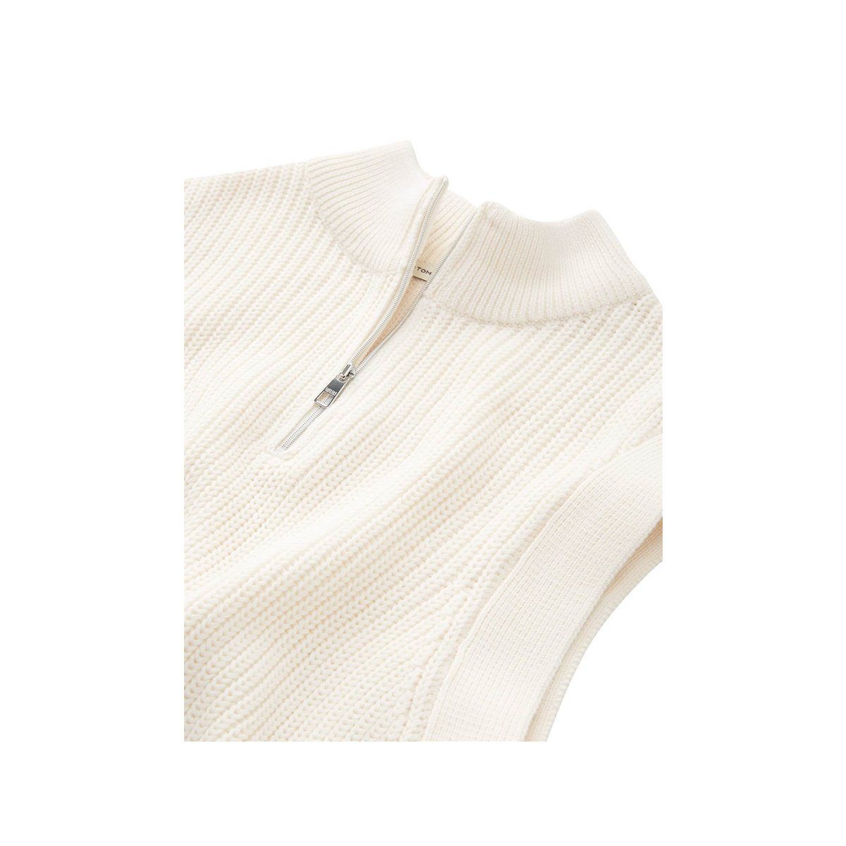 TOM TAILOR Pullunder weiß regular fit (1-tlg)