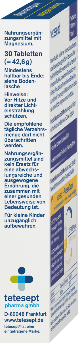 Magnesium Tabletten Nacht 30 St., 42,6 g