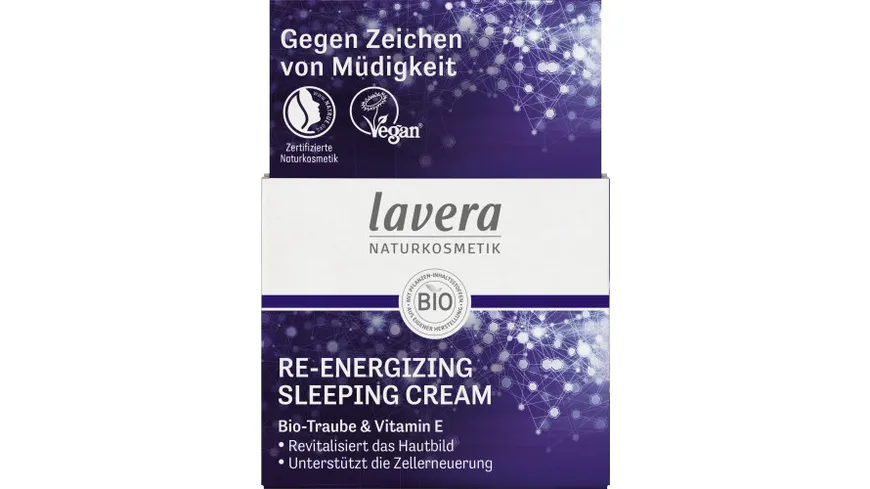 lavera Re-Energizing Sleeping Cream 50 ml