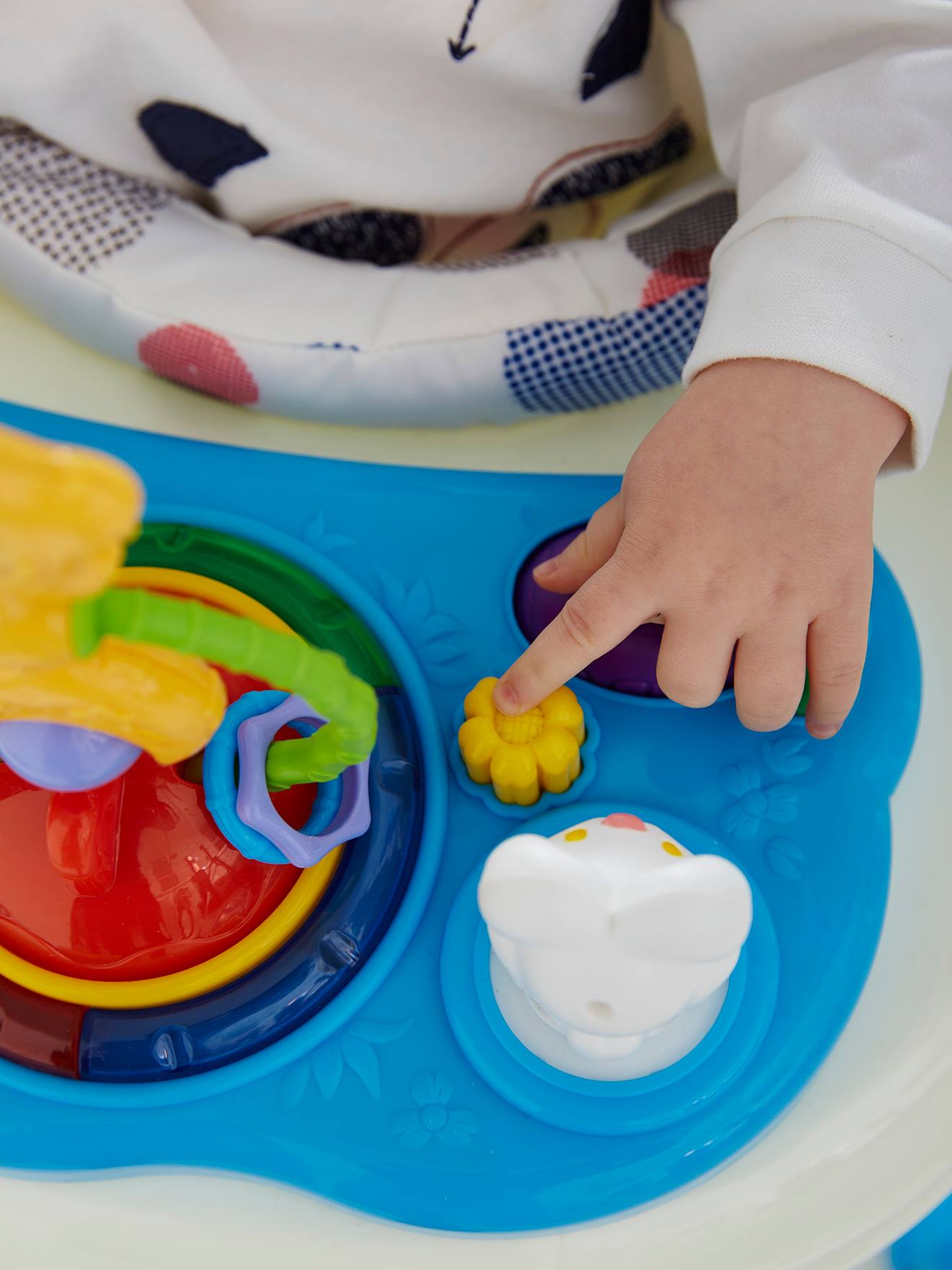 Sauteur et centre d’éveil Babysauteur vertbaudet multicolore