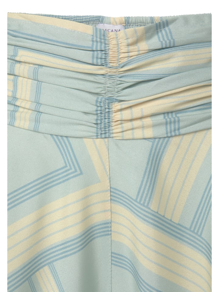 LASCANA Hosenrock in mint-gelb-blau bedruckt günstig kaufen