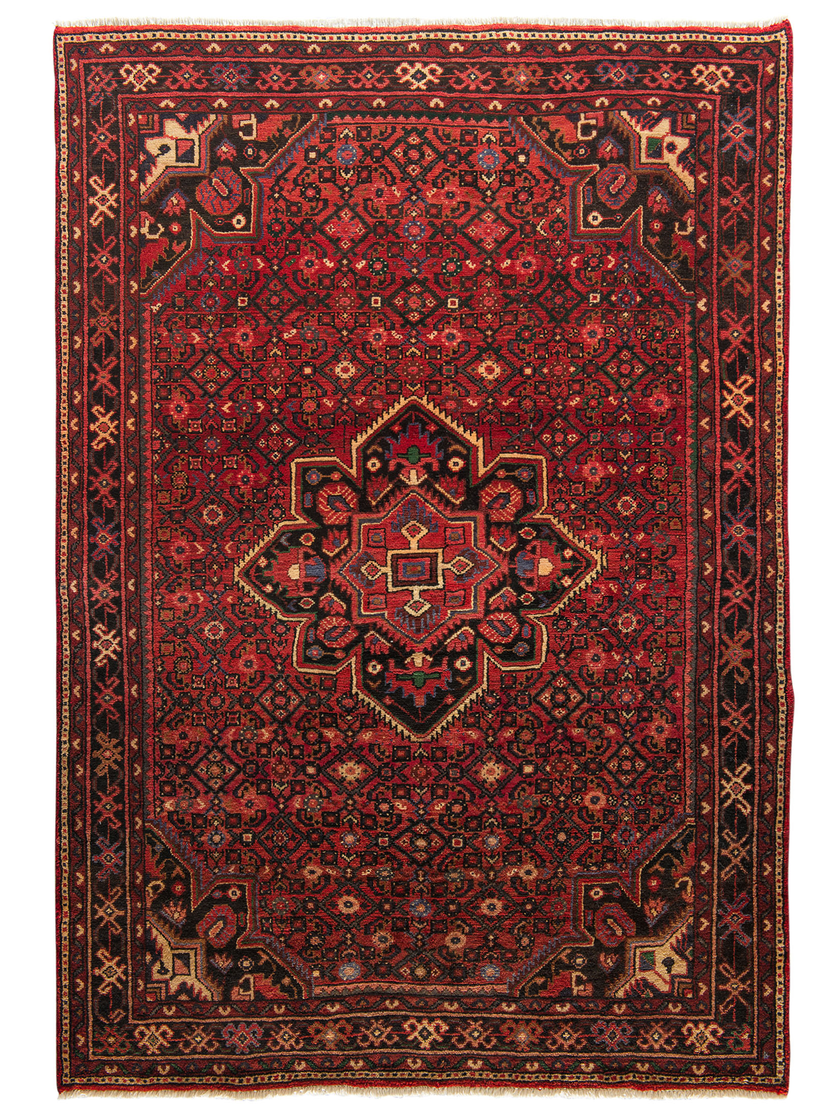 Hosseinabad Hamadan ca. 157 x 226 cm, Unikat / Einzelstück