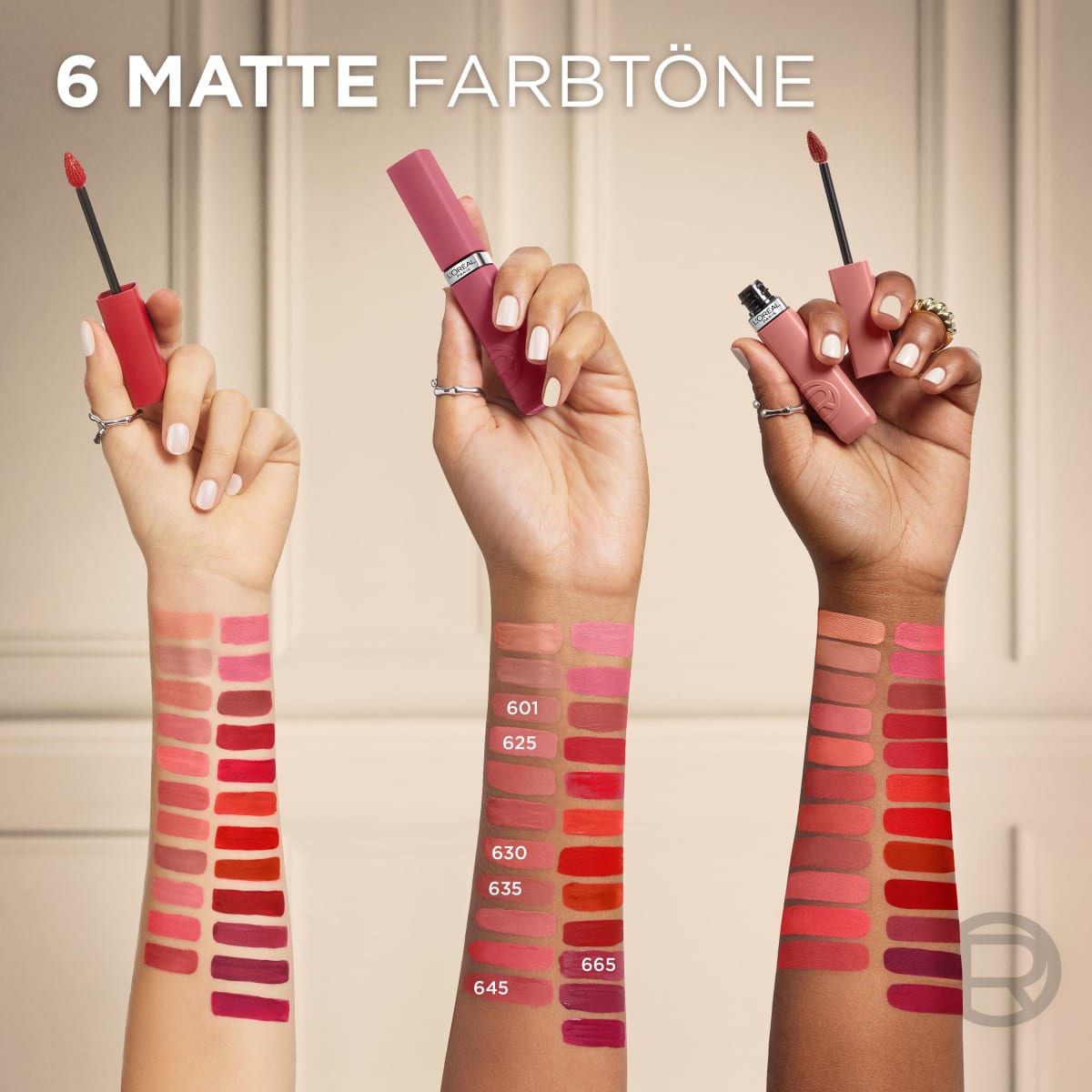Lippenstift Infaillible Matte Resistance Nude Attitude 630 Rosé Heat, 5 ml