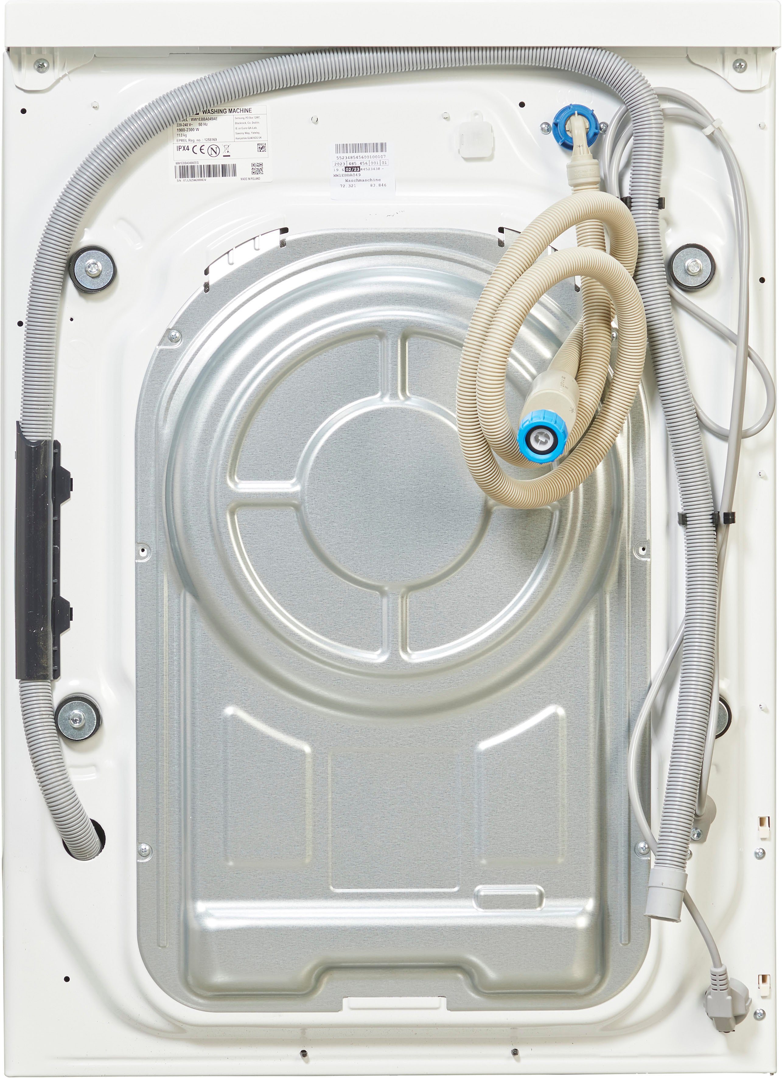 Samsung Waschmaschine WW1EBBA049AE, 11 kg, 1400 U/min