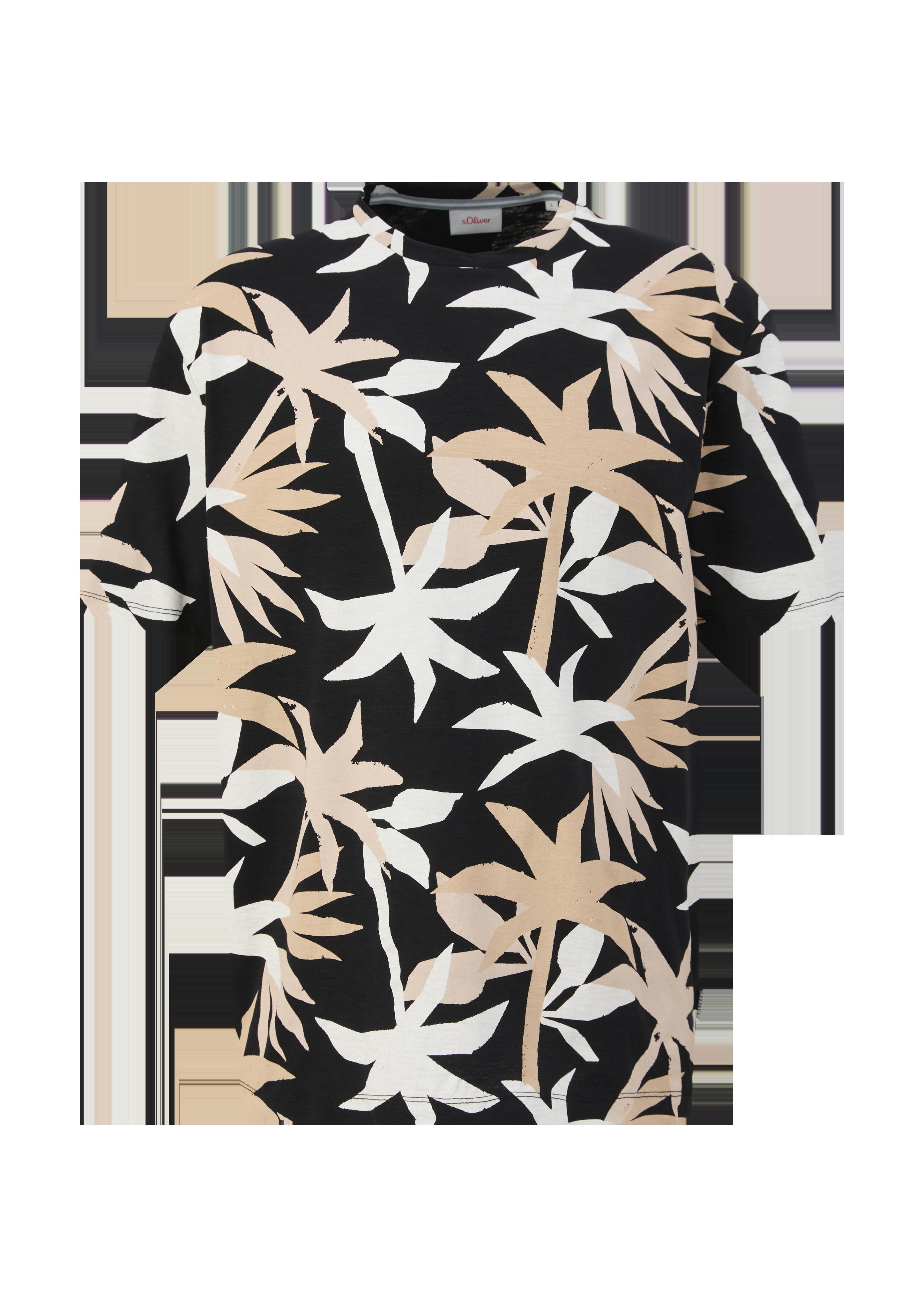 T-Shirt mit Alloverprint  2131377-99A2