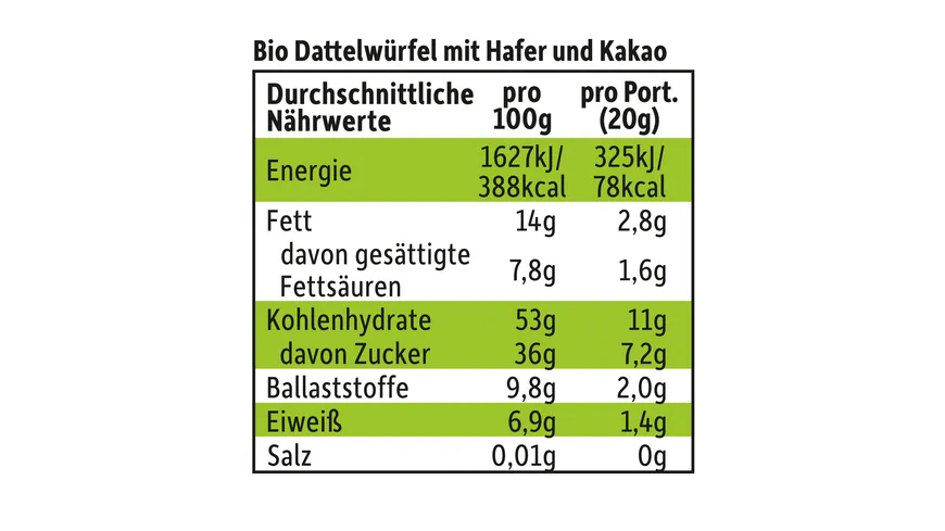 Freche Freunde Bio Kakaowürfel 20 g