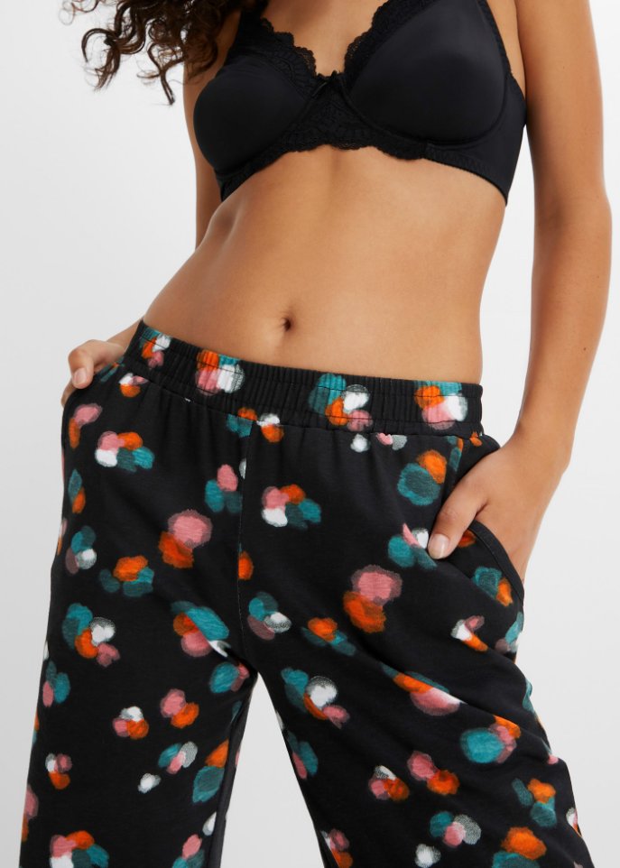 Pyjamahose mit Eingriffstaschen